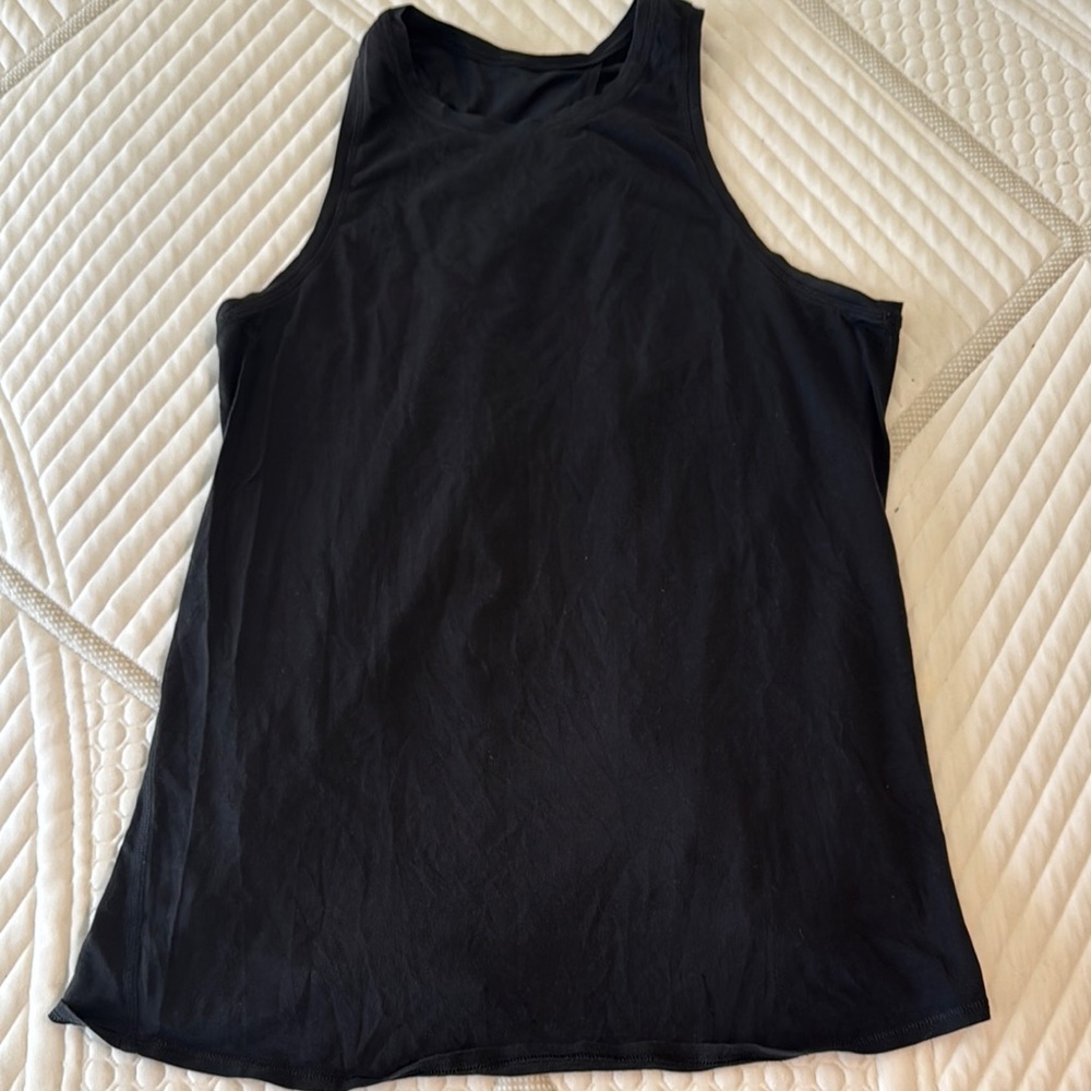 Lululemon Athletica Black Sleeveless Tank Top